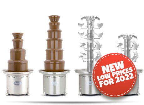 Commercial Chocolate Fountains & Accessories