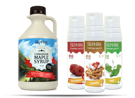 Sephra Sauces & Toppings