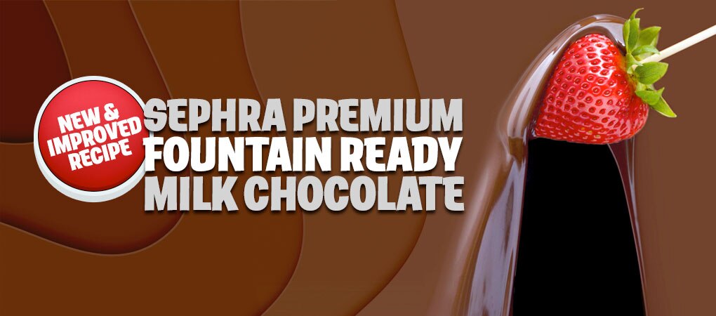 Sephra Premium Fountain Ready Couverture Milk Chocolate 10kg