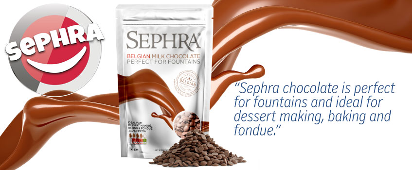 Sephra 450g Belgian Couverture Milk Chocolate