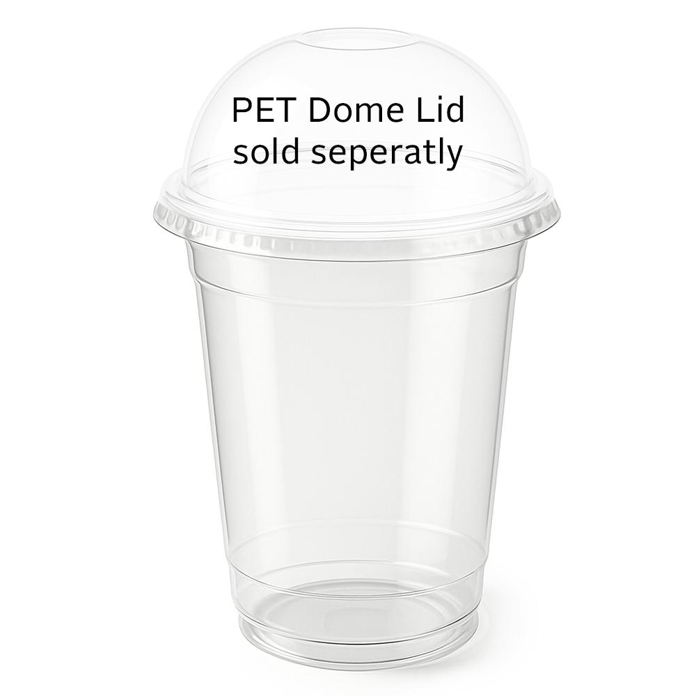20oz Clear Disposable PET Cup x 1000 Case