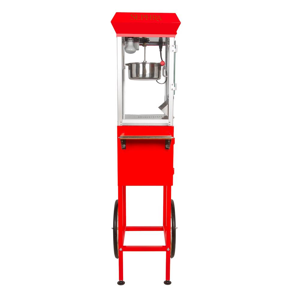 Sephra Popcorn Sephra 8oz Popcorn Machine With Cart