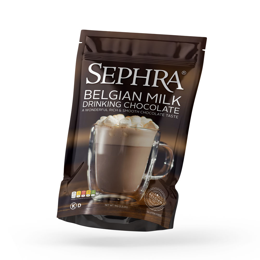 Sephra Belgian Milk Hot Drinking Chocolate 1kg